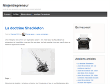 Tablet Screenshot of ninjentrepreneur.com